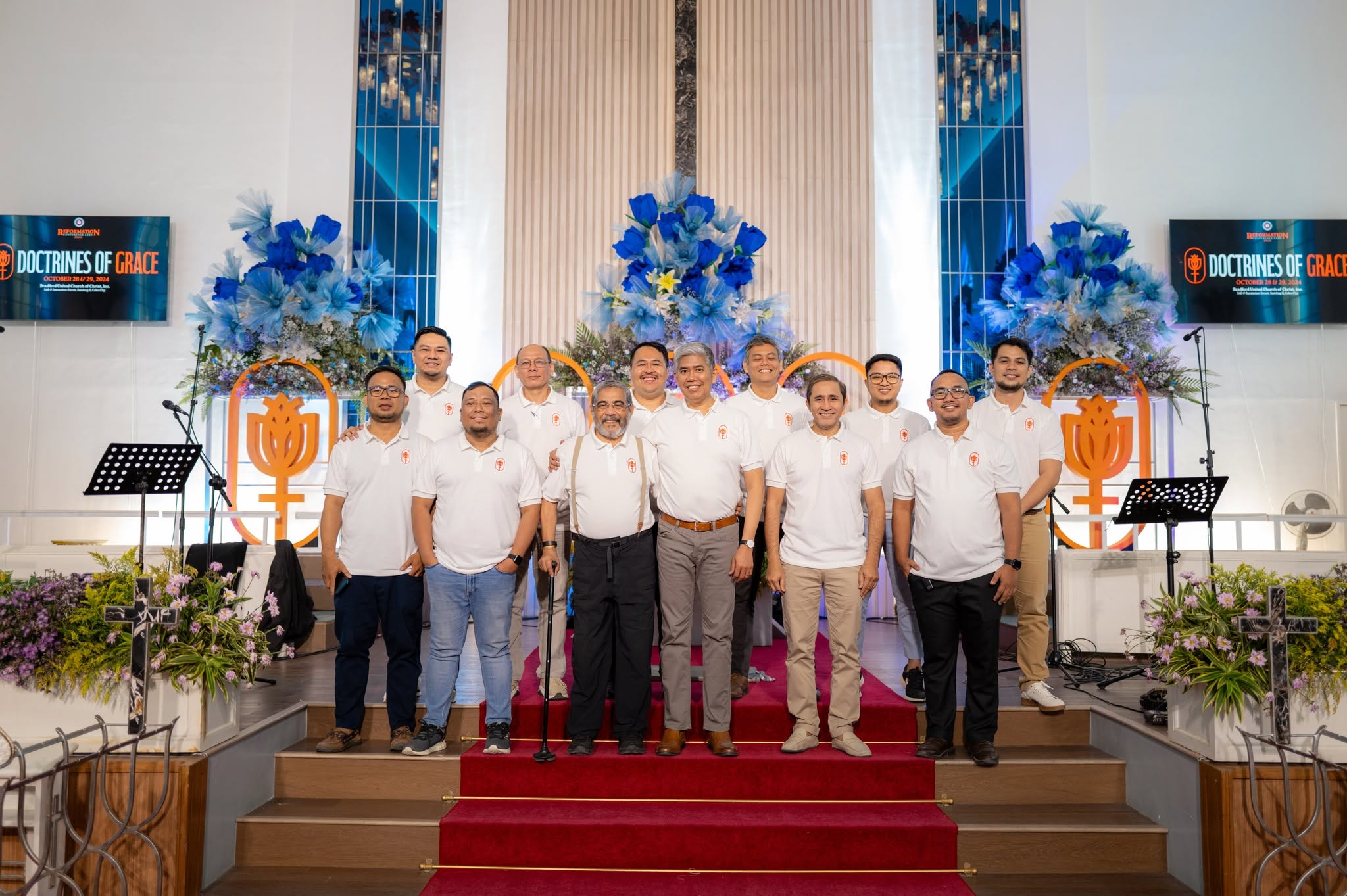 RefCon Cebu core team in matching shirts